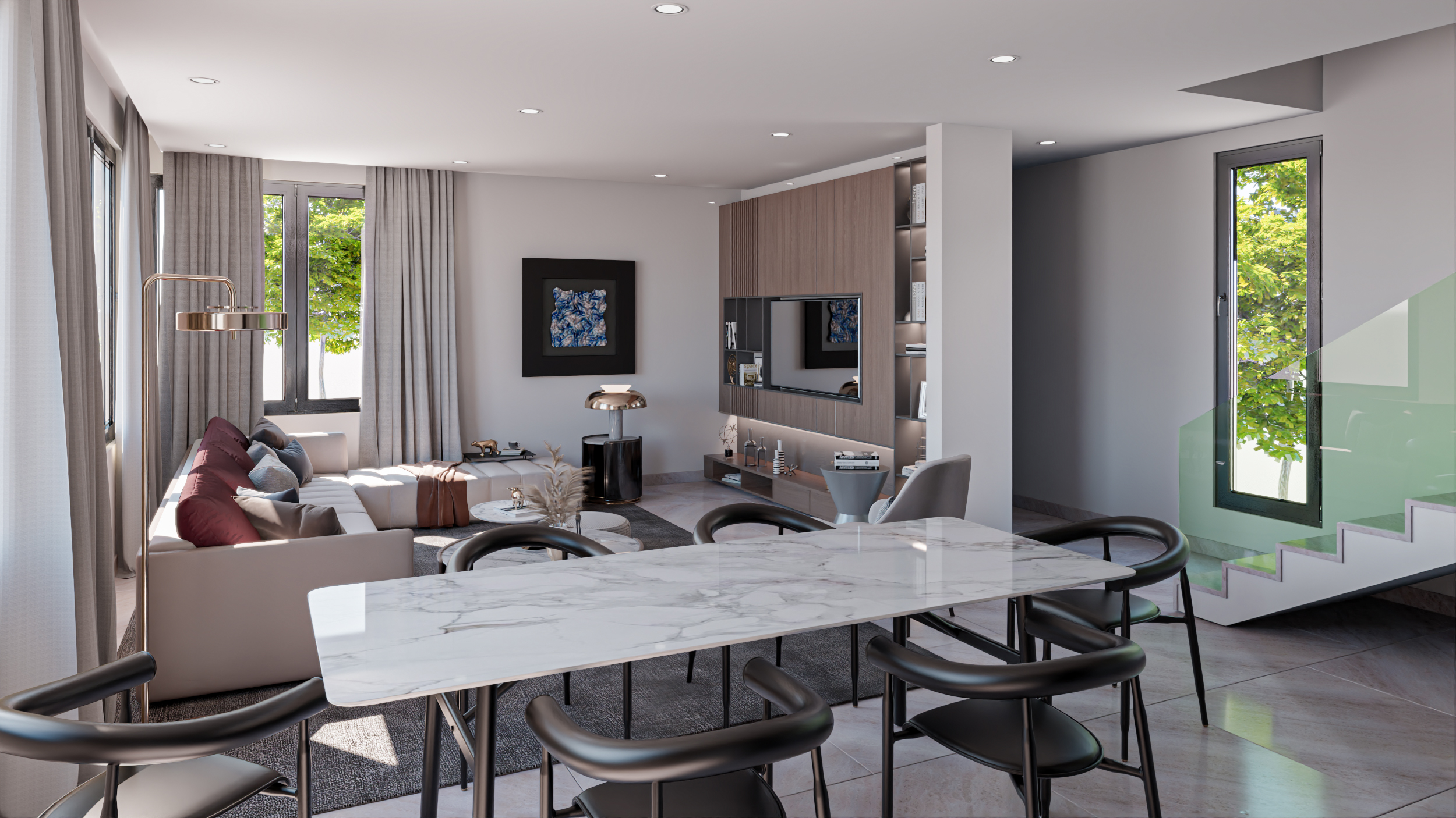 2 bed detached interior